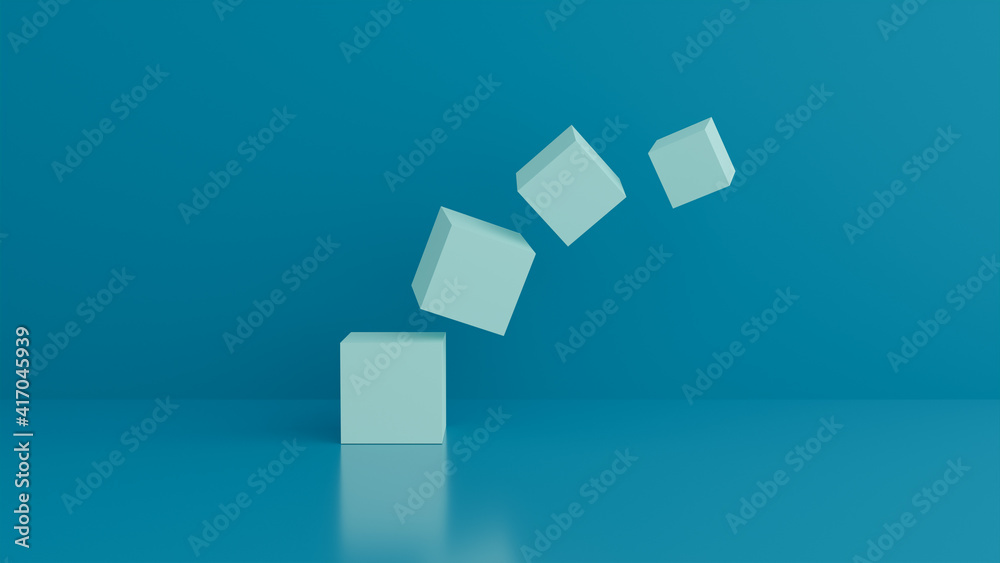 cube geometric background,Abstract 3d render cube geometric background,Abstract 3d render
