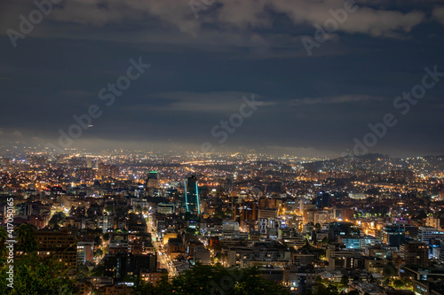 city at night  Bogot  