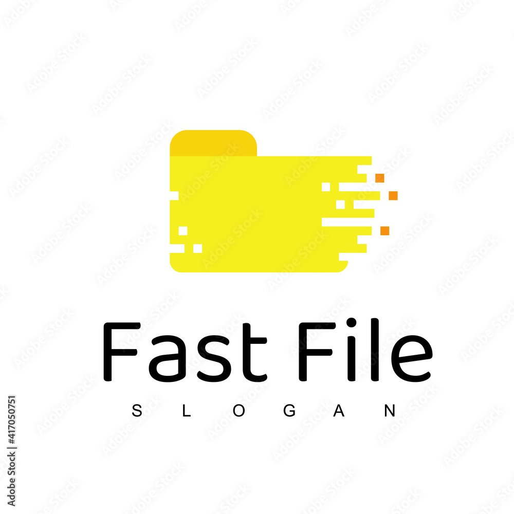 Fast File Logo Design TemplateHosting,Server, Data Traveler Icon Fast File Logo Design TemplateHosting,Server, Data Traveler Icon