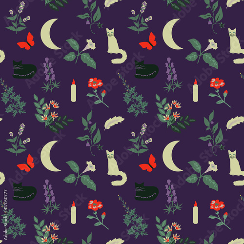 Seamless magic pattern