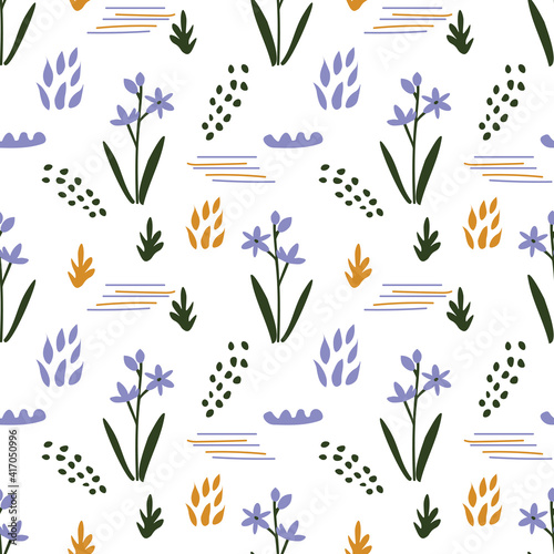 Seamless sping pattern