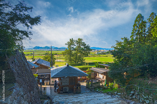 安土城の風景