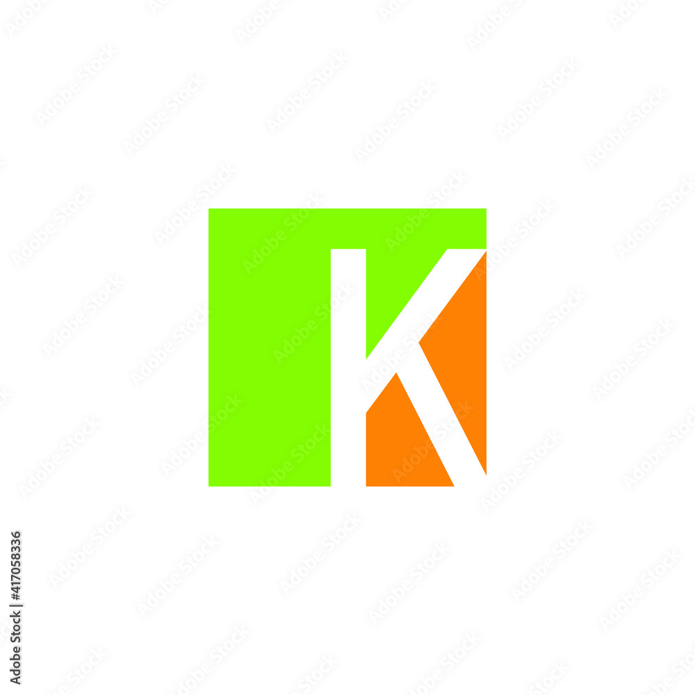 concept logo with letter , font  I,J,K,L