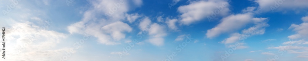 Panorama sky with cloud on a sunny day. Beautiful cirrus cloud. Panorama sky with cloud on a sunny day. Beautiful cirrus cloud.