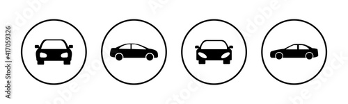 Car icons set. Car icon vector