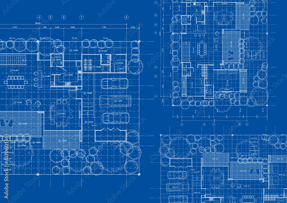 Write a blueprint architecture for building.