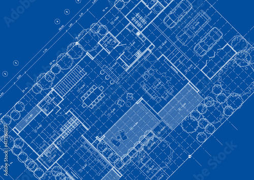 Write a blueprint architecture for building.