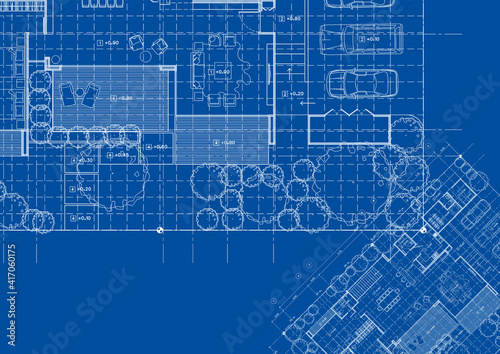 Write a blueprint architecture for building.