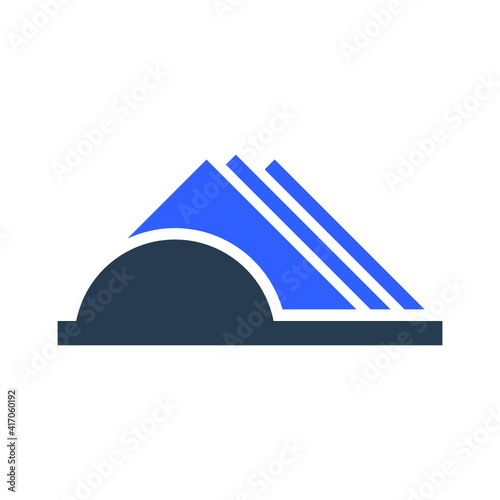 Tissue in table icon