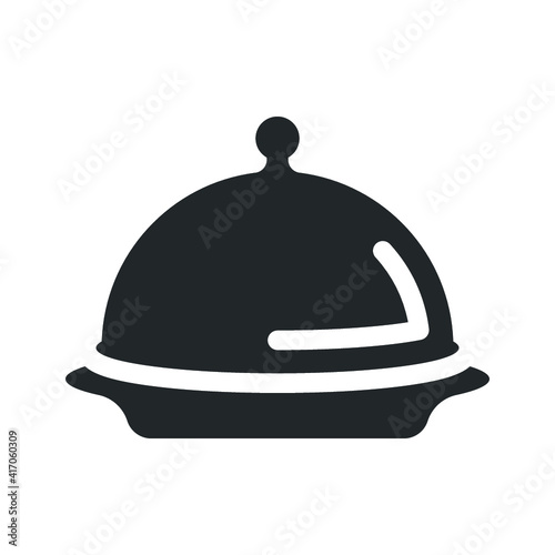 Restaurant platter icon