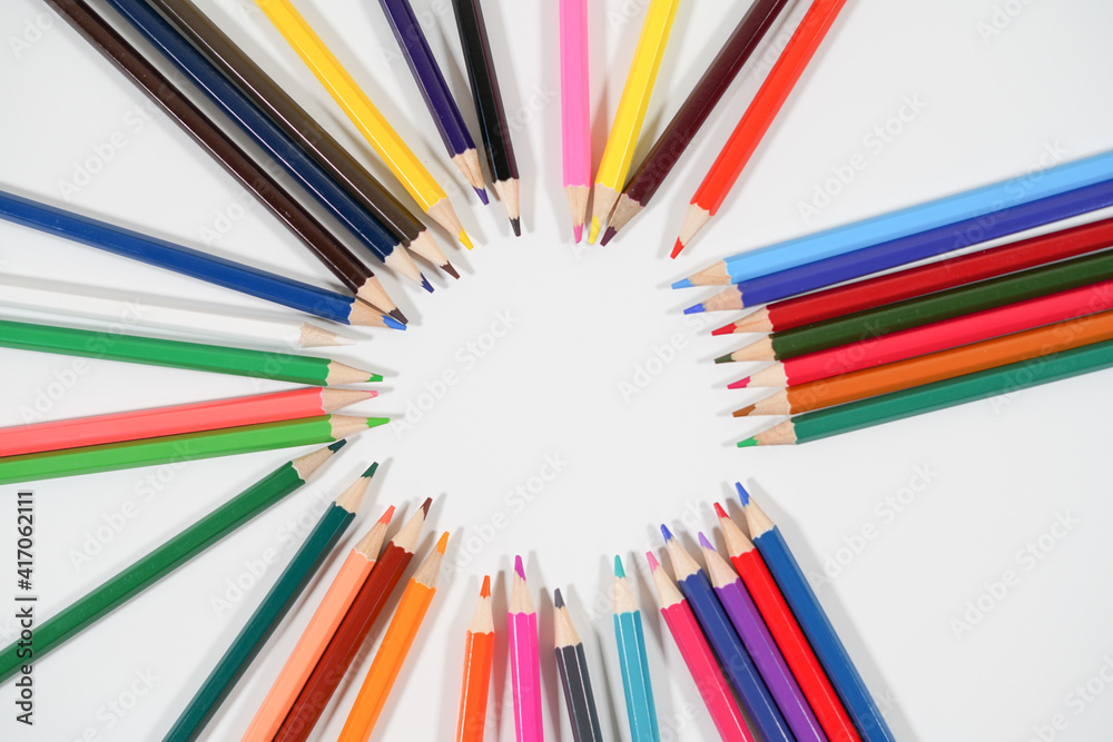 Colored Pencil - Circle