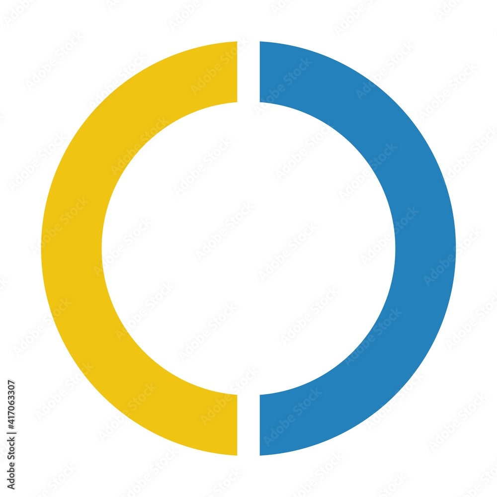 Pie chart icon vector graph diagram symbol for big data analytics reports and statistics information in a flat color illustration Pie chart icon vector graph diagram symbol for big data analytics reports and statistics information in a flat color illustration