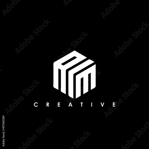 AIM Letter Initial Logo Design Template Vector Illustration