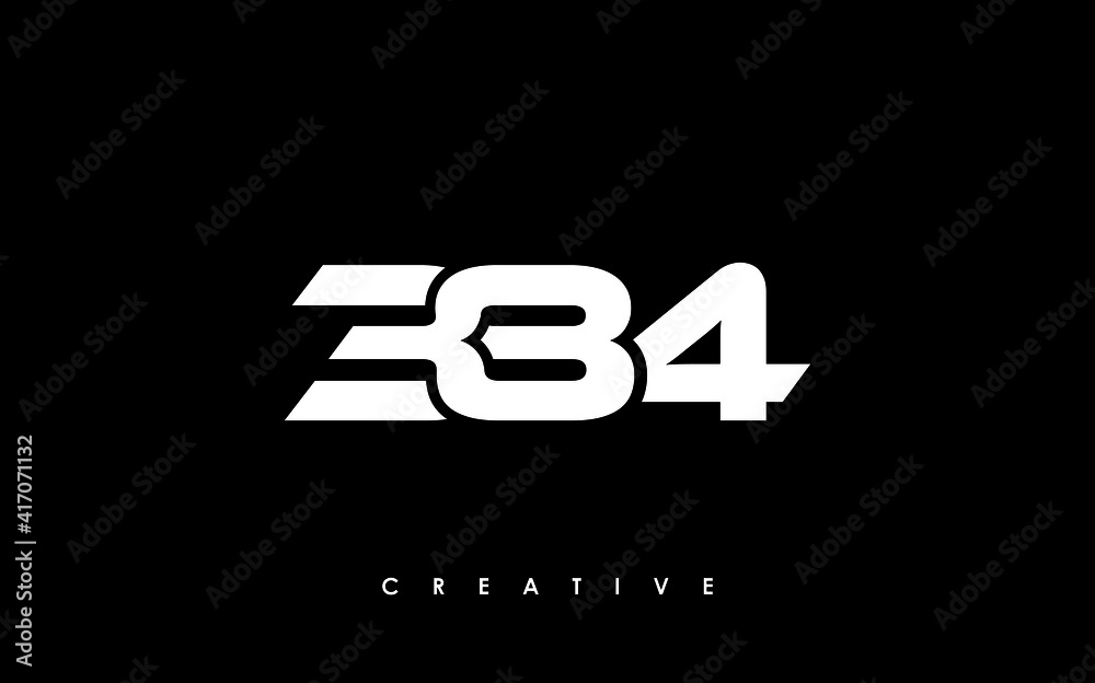384 Letter Initial Logo Design Template Vector Illustration 384 Letter Initial Logo Design Template Vector Illustration
