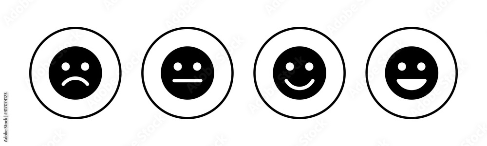 Smile icons set. Smile vector icon. Emoticon Icon vector. Emoji Smile icons set. Smile vector icon. Emoticon Icon vector. Emoji