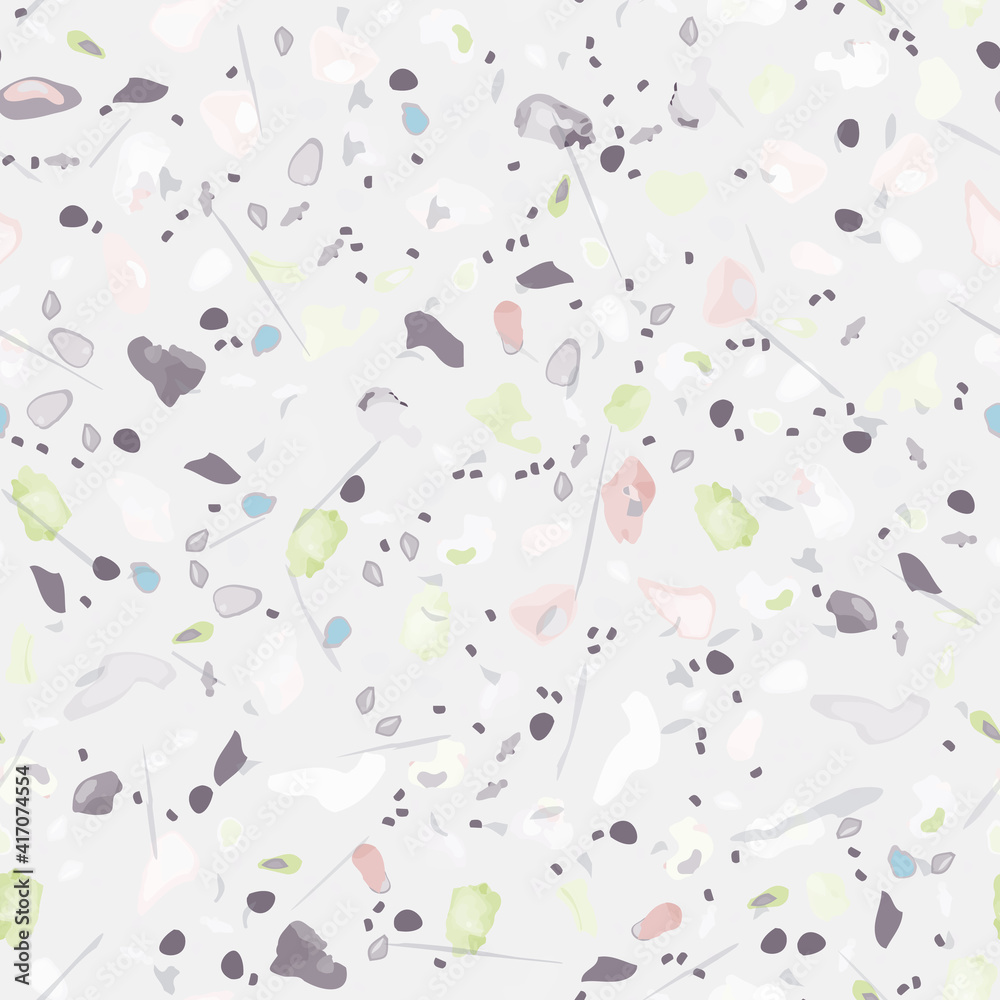 Terrazzo Texture Vector. Flooring Seamless Pattern Terrazzo Texture Vector. Flooring Seamless Pattern