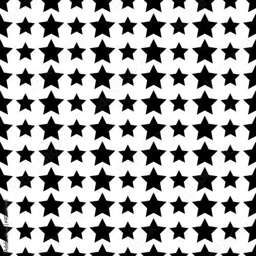 Seamless pattern with stars. Vector illustration. 