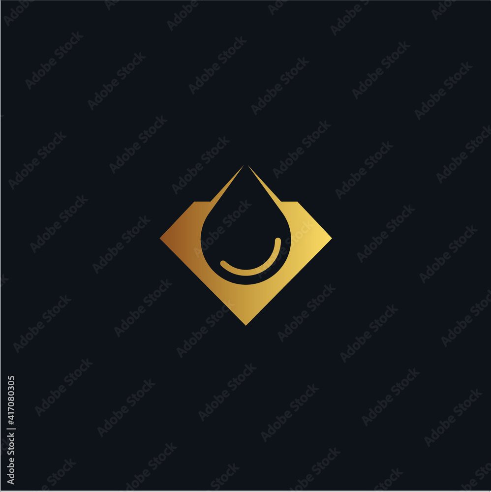 diamond combination water logo graphic vector template diamond combination water logo graphic vector template