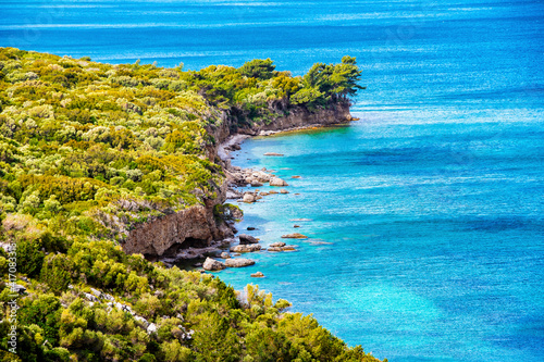 Fototapeta Naklejka Na Ścianę i Meble -  Dilek Peninsula National Park in Kusadasi Town of Turkey.