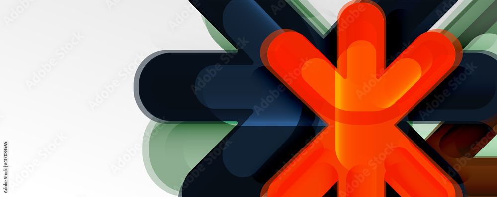 Abstract glossy crosses background for business or technology presentations, internet posters or web brochure covers Abstract glossy crosses background for business or technology presentations, internet posters or web brochure covers