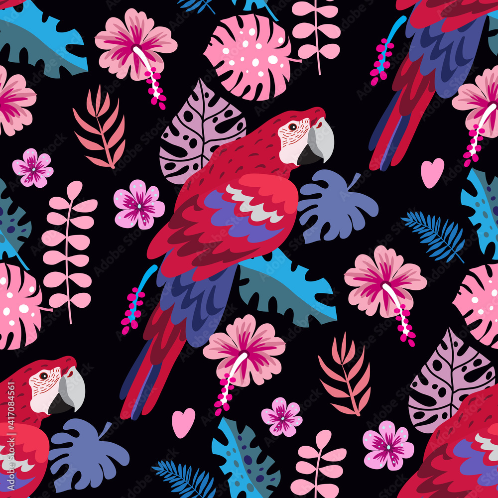 Parrot pattern 4