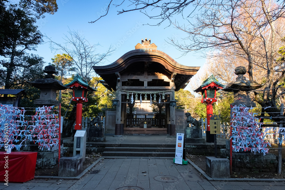 Obraz premium 神奈川県藤沢市 江島神社 奥津宮
