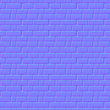 Brick Wall tileable normal map