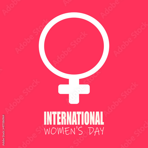 International Women's Day Poster illustration