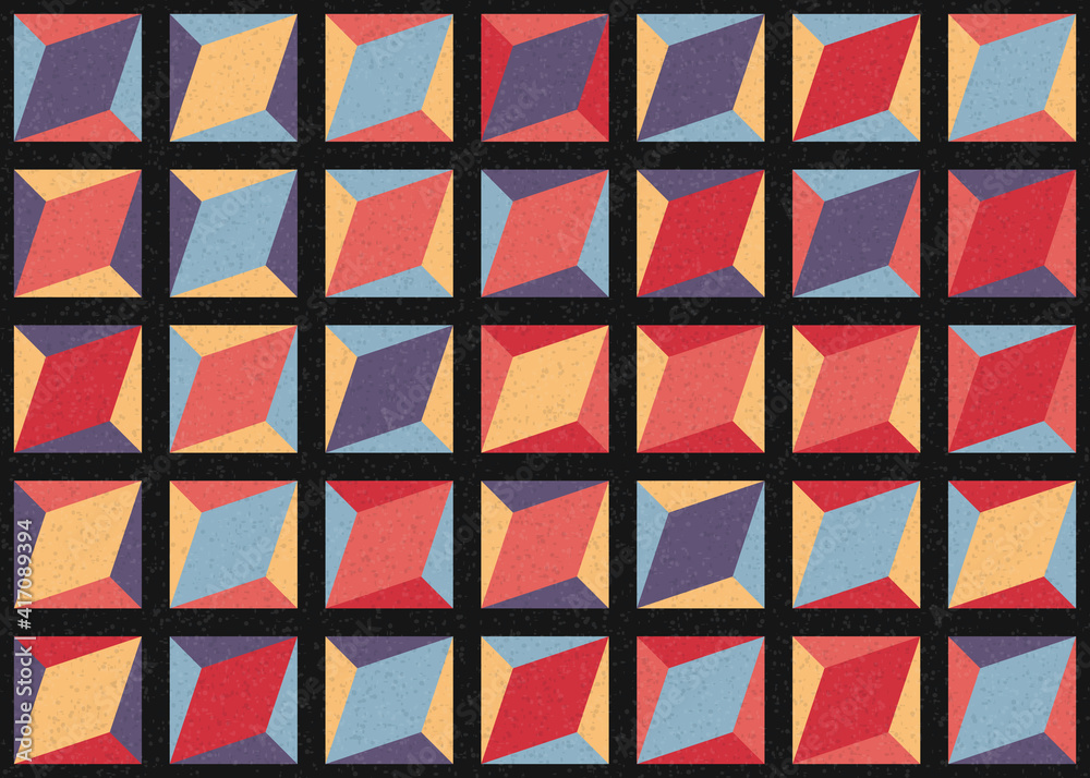 Abstract Geometric Pattern generative computational art illustration Abstract Geometric Pattern generative computational art illustration