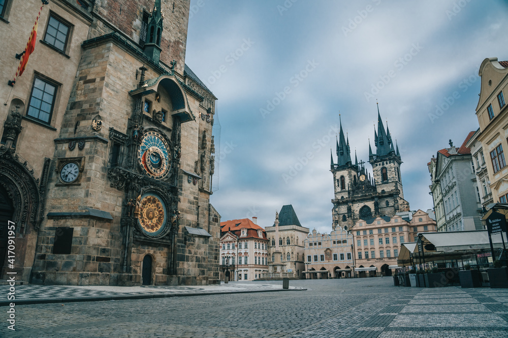 Obraz premium Astronomical clock in Prague -Orloj