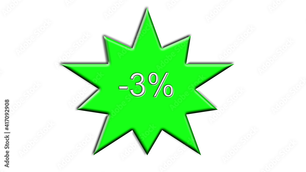 green star three percent discount green star three percent discount