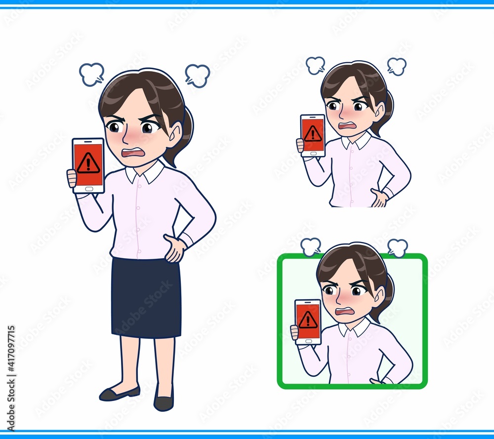 ピンクのYシャツを着た女性