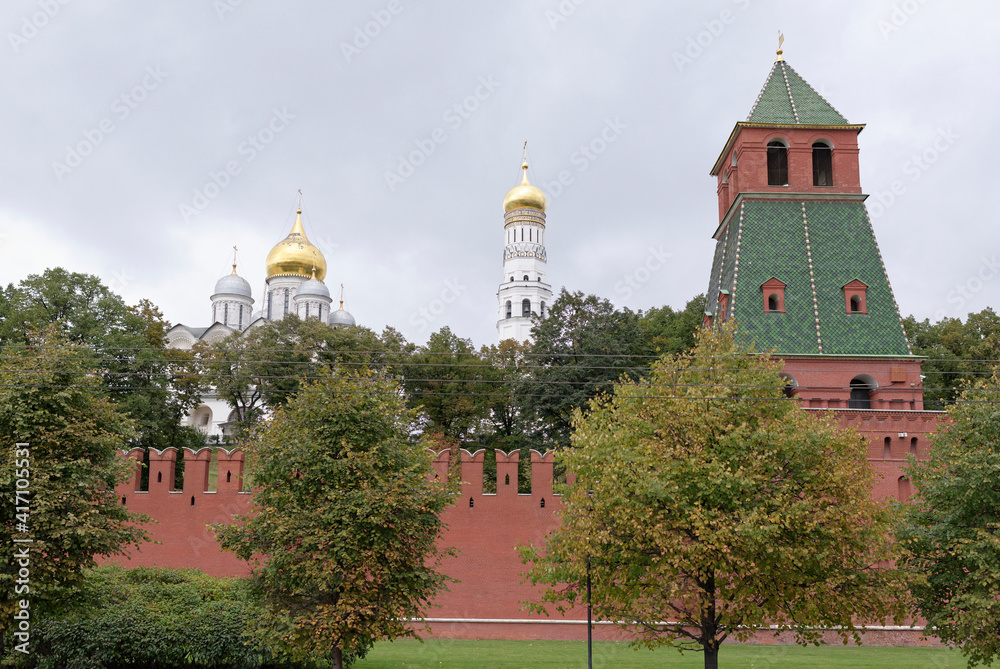  View of the Kremlin in Moscow