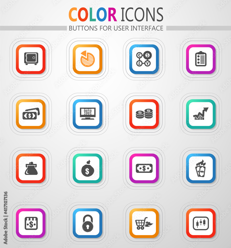 E-commerce icon set E-commerce icon set