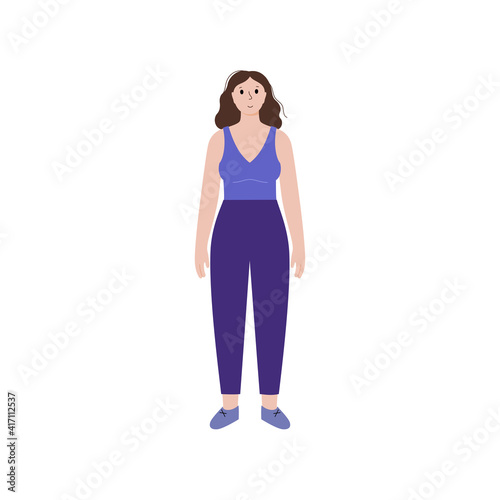 Slim fit woman