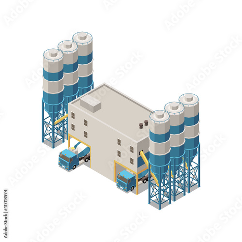 Concrete Production Plant Composition