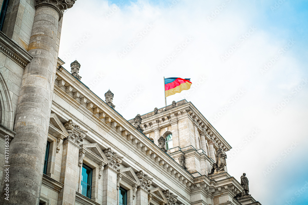 Obraz premium Berliner Reichtagsgebäude