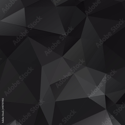 Black geometric background