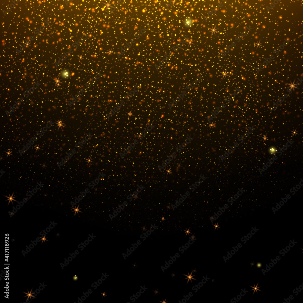 Gold glitter background Gold glitter background