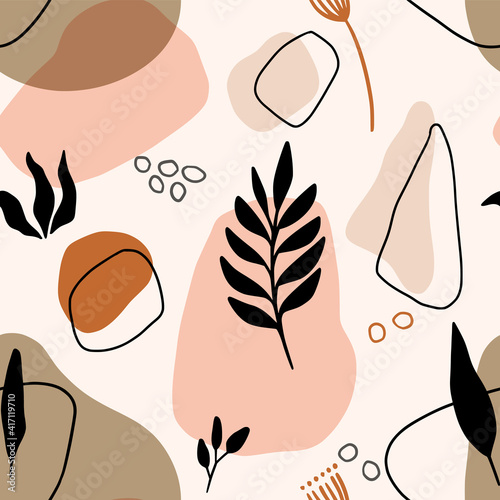 Hand drawn vector seamless ...