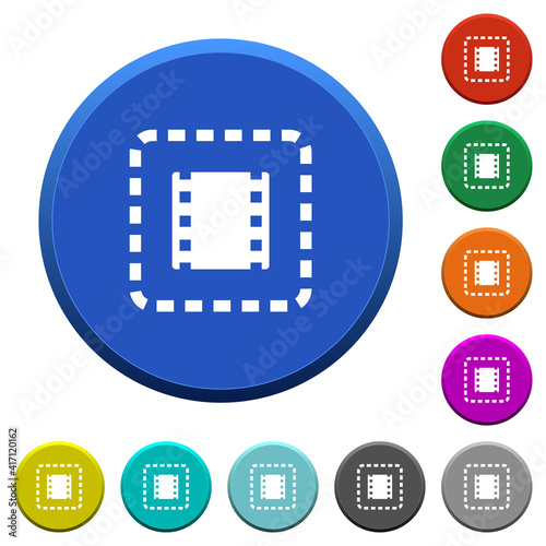 Place movie beveled buttons