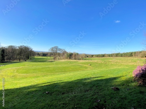 A view of the Cheshire Countryside at Carden