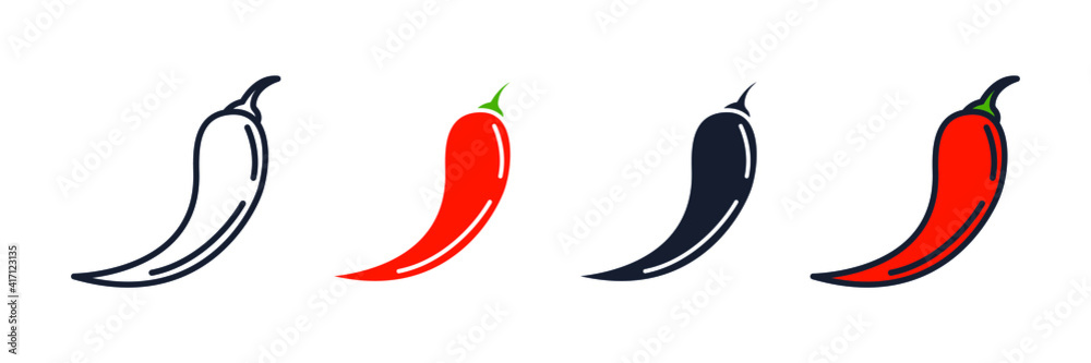 chili pepper icon. chili pepper vegetable symbol template for graphic and web design collection logo vector illustration chili pepper icon. chili pepper vegetable symbol template for graphic and web design collection logo vector illustration
