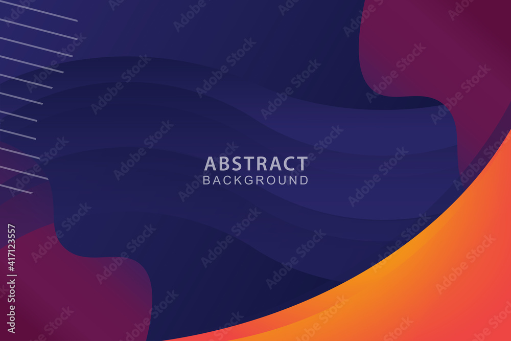 Modern abstract gradient wavy geometric background Modern abstract gradient wavy geometric background