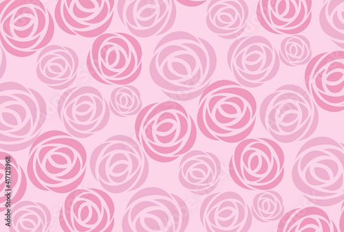 seamless pattern with roses for banners, cards, flyers, social media wallpapers, etc.