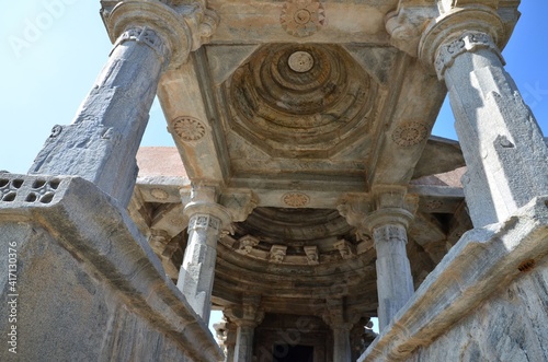 Jain temple near Kumbhalgarh fort photo