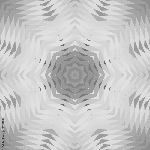 Fototapeta Naklejka Na Ścianę i Meble -  Geometric design, Mosaic of a vector kaleidoscope, abstract Mosaic Background, colorful Futuristic Background, geometric Triangular Pattern. Mosaic texture. Stained glass effect. Vector.