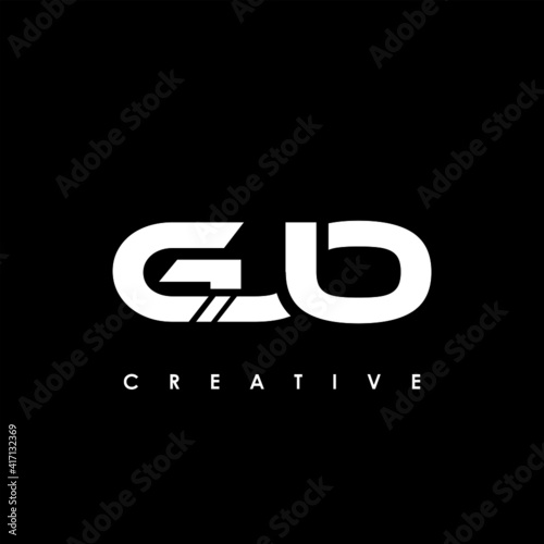 GJO Letter Initial Logo Design Template Vector Illustration