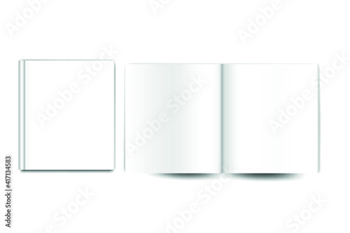 blank book, blank book cover