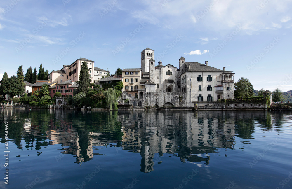 Fototapeta premium ITALY PIEMONT ORTA LAKE